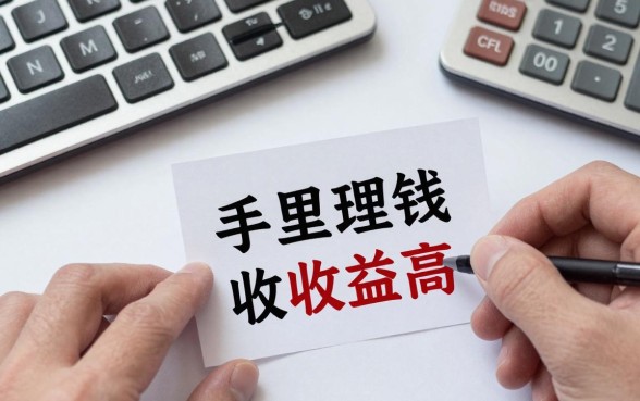 手里存钱怎么理财了呢,手里有存款怎么理财收益高?