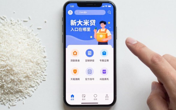 新大米贷款app入口在哪里,新大米贷款app官方下载链接是什么