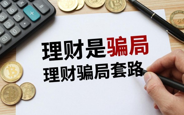 理财是骗局文案怎么写,如何识别理财骗局套路?