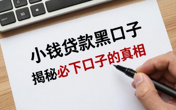 小额贷款黑口子能下款吗？揭秘黑户必下口子的真相