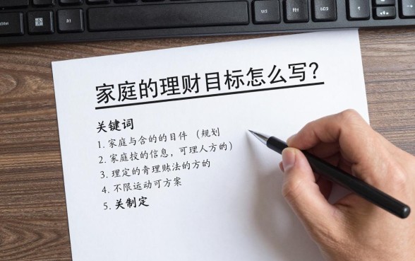 家庭的理财目标怎么写？家庭理财规划方案怎么制定